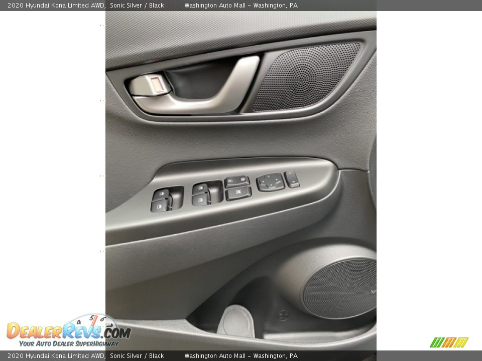 2020 Hyundai Kona Limited AWD Sonic Silver / Black Photo #11
