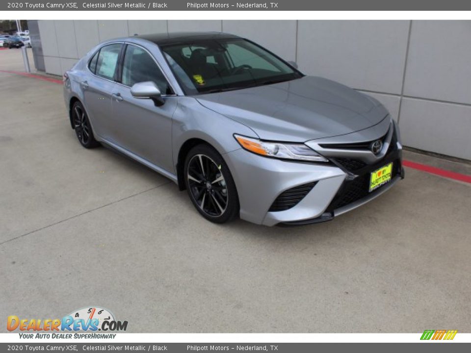 2020 Toyota Camry XSE Celestial Silver Metallic / Black Photo #2