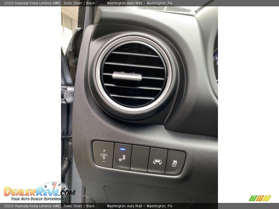 2020 Hyundai Kona Limited AWD Sonic Silver / Black Photo #12