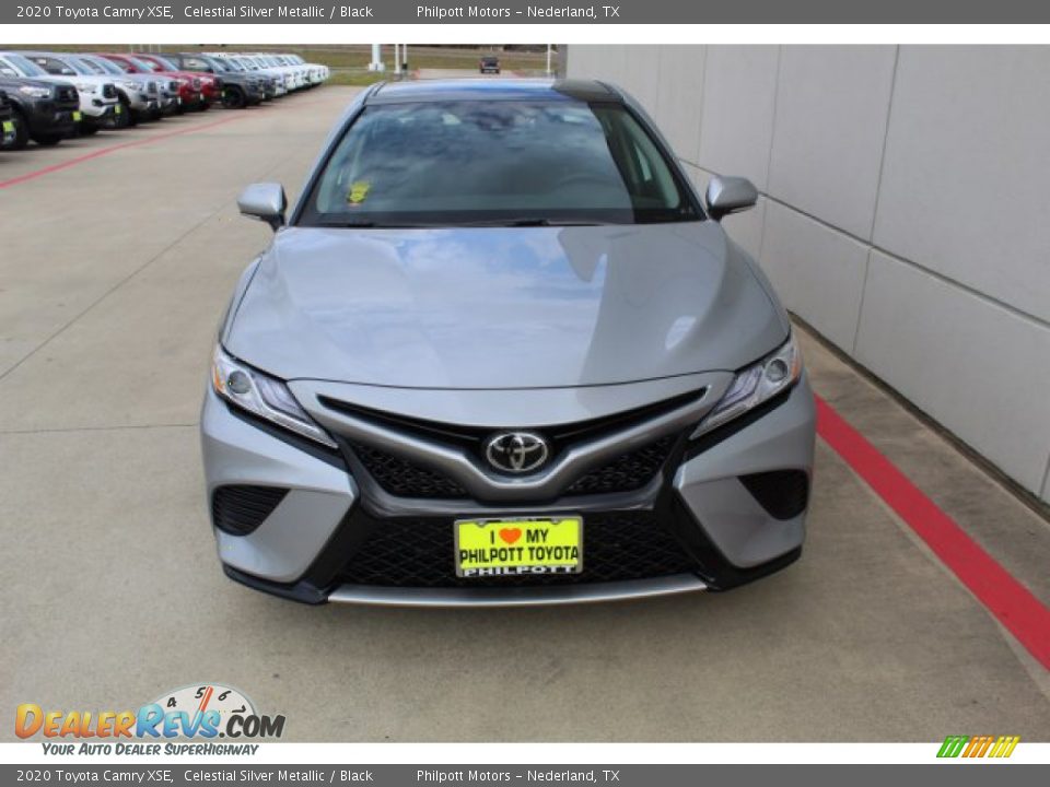 2020 Toyota Camry XSE Celestial Silver Metallic / Black Photo #3