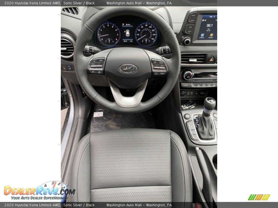2020 Hyundai Kona Limited AWD Steering Wheel Photo #13