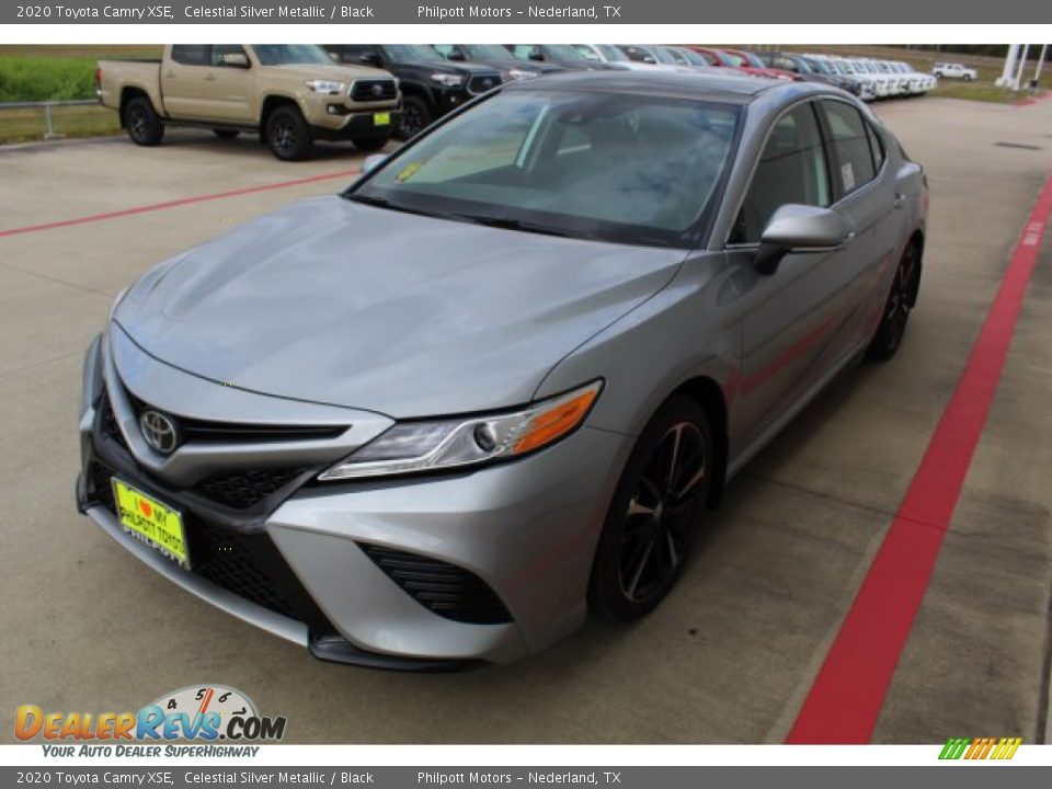 2020 Toyota Camry XSE Celestial Silver Metallic / Black Photo #4