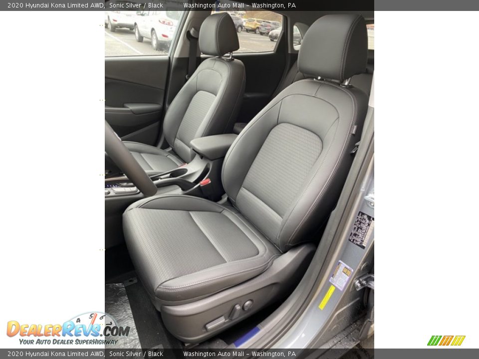 Front Seat of 2020 Hyundai Kona Limited AWD Photo #14