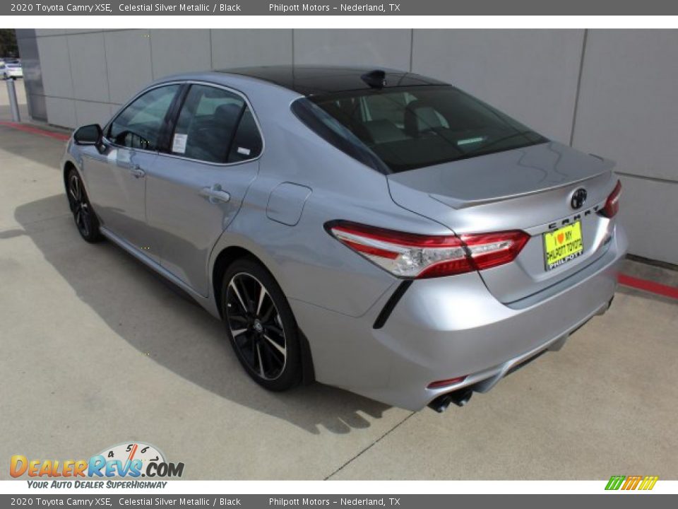 2020 Toyota Camry XSE Celestial Silver Metallic / Black Photo #6