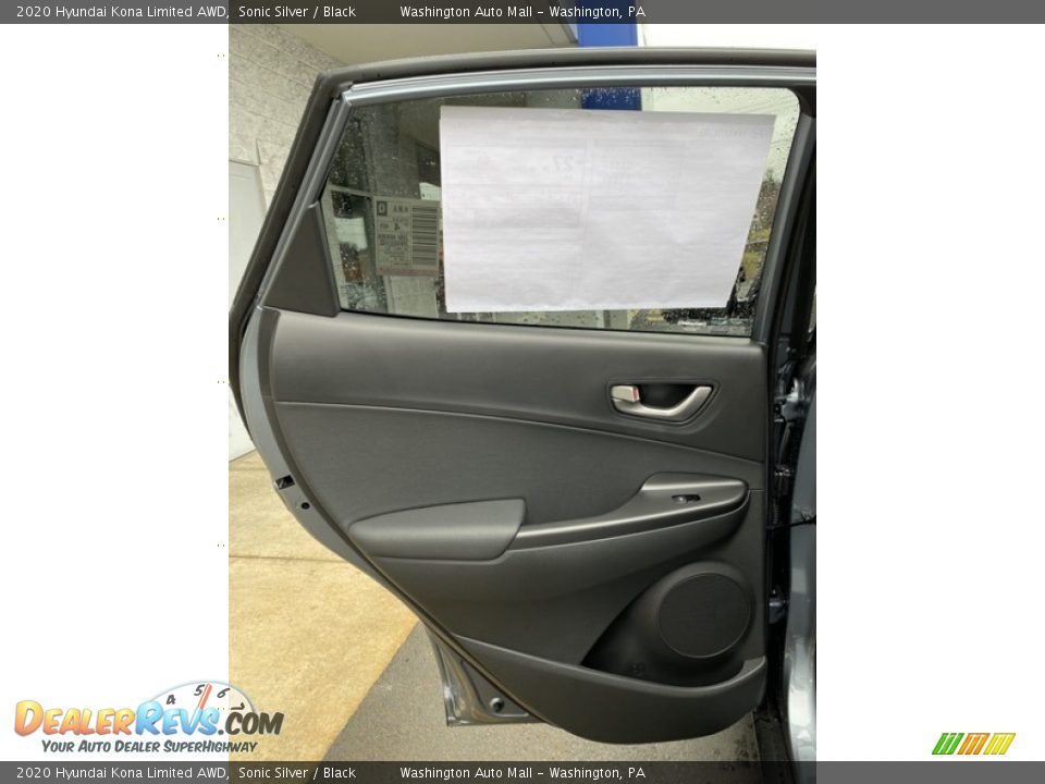 2020 Hyundai Kona Limited AWD Sonic Silver / Black Photo #16