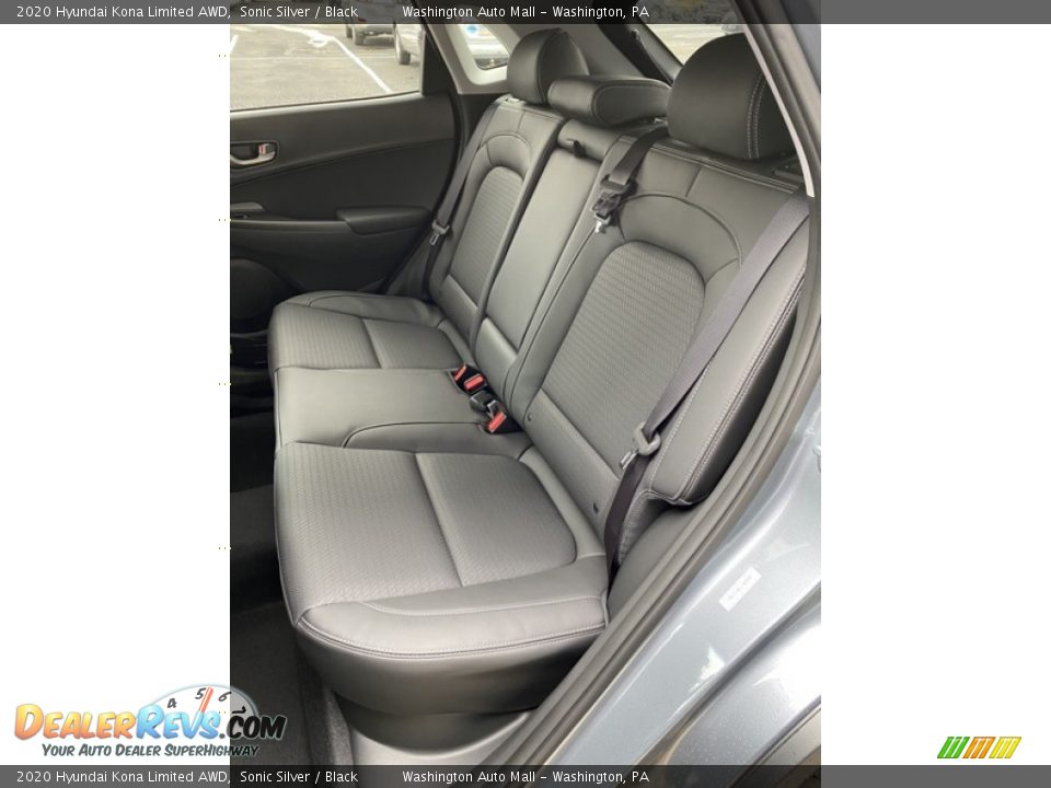 Rear Seat of 2020 Hyundai Kona Limited AWD Photo #18