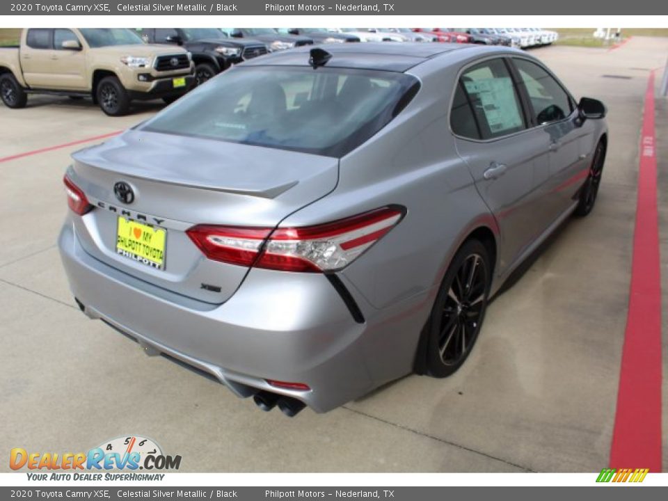 2020 Toyota Camry XSE Celestial Silver Metallic / Black Photo #8