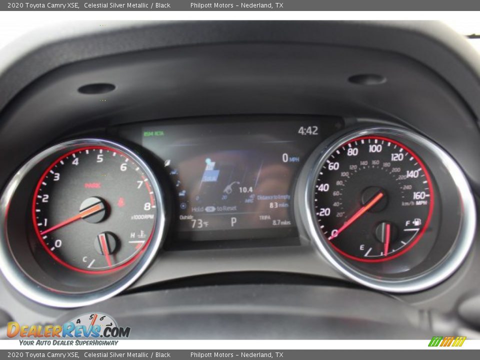 2020 Toyota Camry XSE Gauges Photo #13