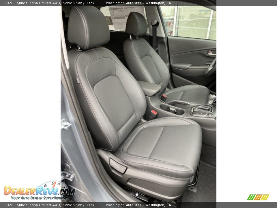 Front Seat of 2020 Hyundai Kona Limited AWD Photo #24