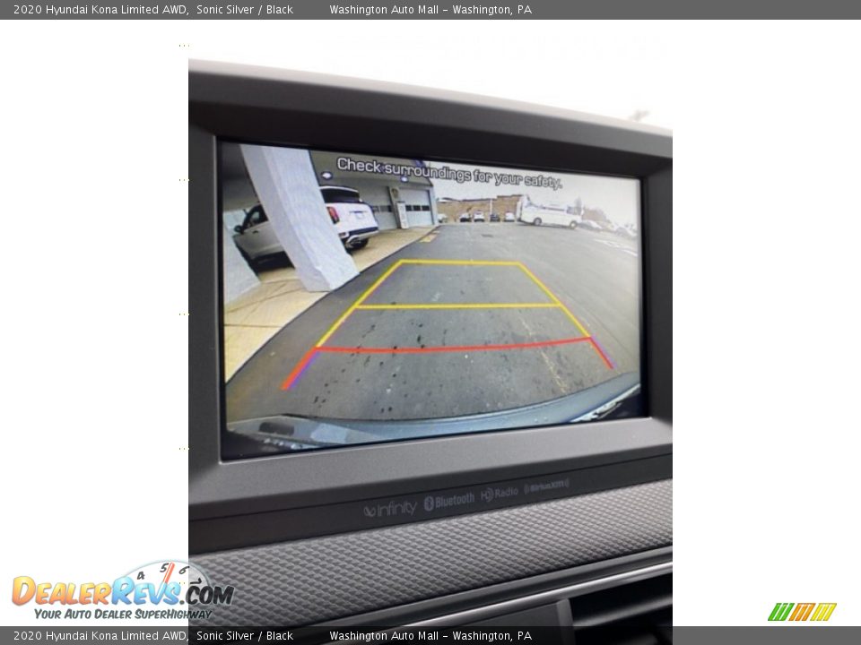 2020 Hyundai Kona Limited AWD Sonic Silver / Black Photo #30