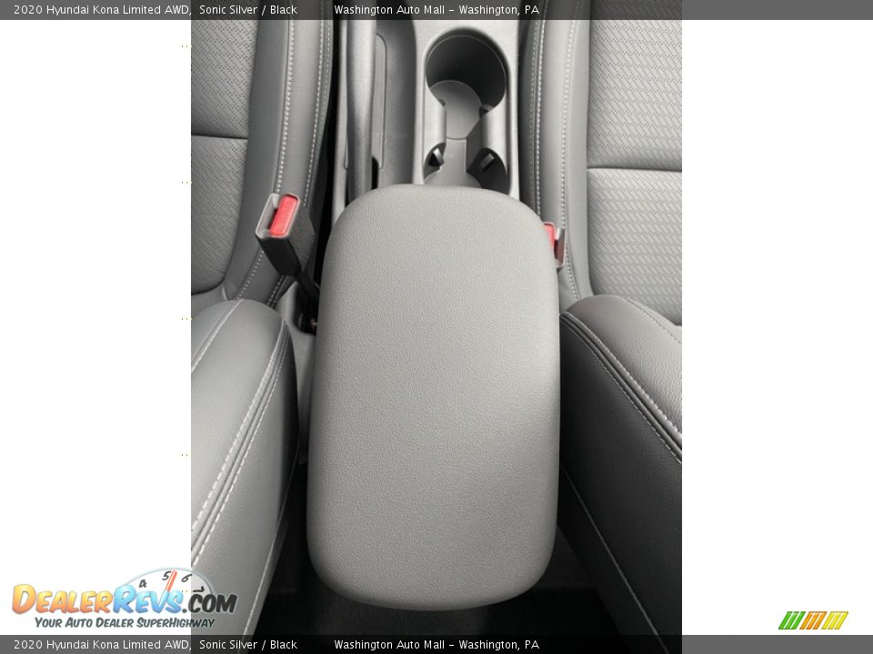 2020 Hyundai Kona Limited AWD Sonic Silver / Black Photo #32