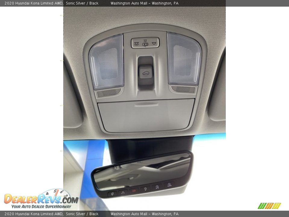 2020 Hyundai Kona Limited AWD Sonic Silver / Black Photo #36