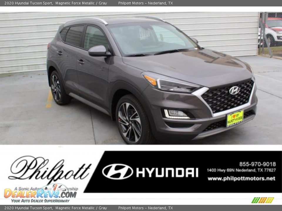 2020 Hyundai Tucson Sport Magnetic Force Metallic / Gray Photo #1