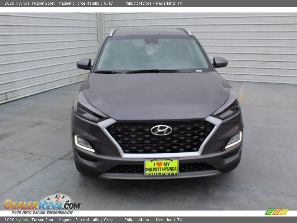 2020 Hyundai Tucson Sport Magnetic Force Metallic / Gray Photo #3