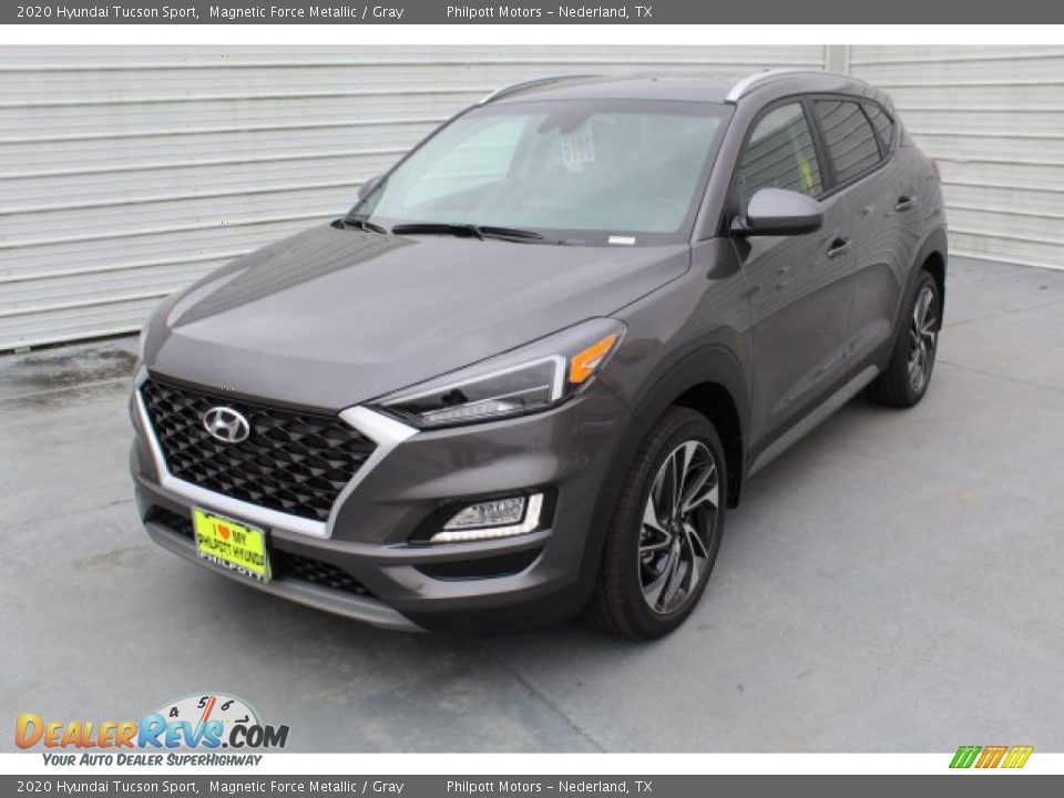 2020 Hyundai Tucson Sport Magnetic Force Metallic / Gray Photo #4