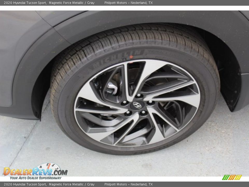 2020 Hyundai Tucson Sport Magnetic Force Metallic / Gray Photo #5