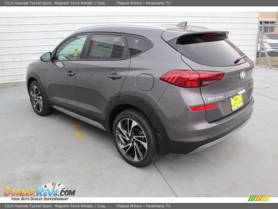 2020 Hyundai Tucson Sport Magnetic Force Metallic / Gray Photo #6