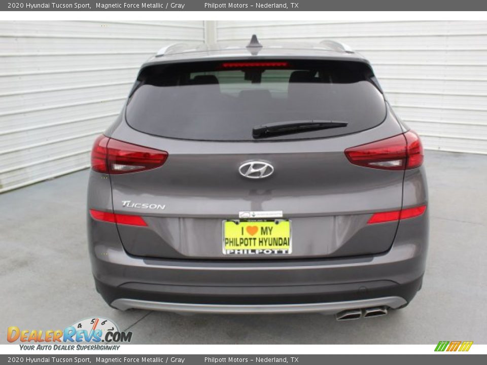 2020 Hyundai Tucson Sport Magnetic Force Metallic / Gray Photo #7