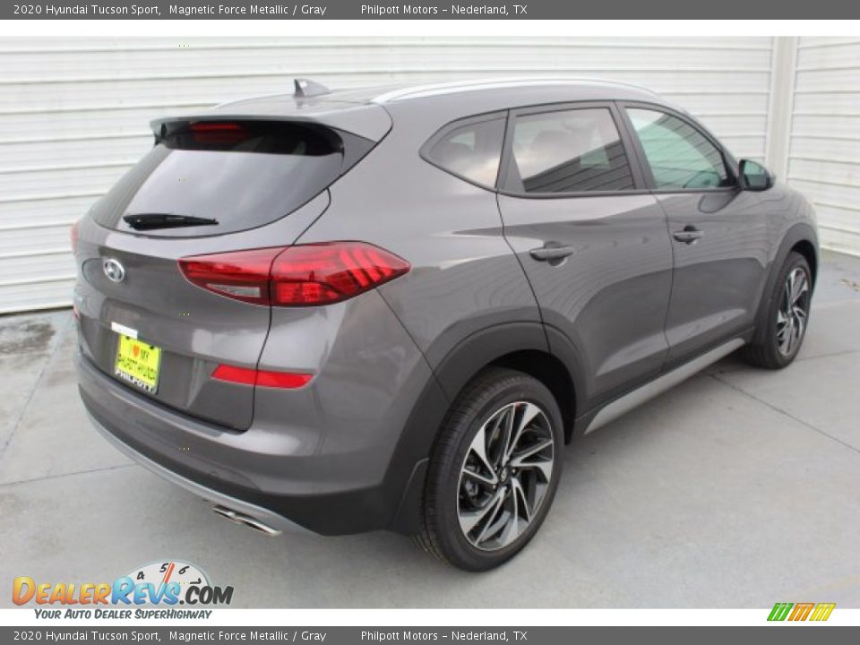 2020 Hyundai Tucson Sport Magnetic Force Metallic / Gray Photo #8