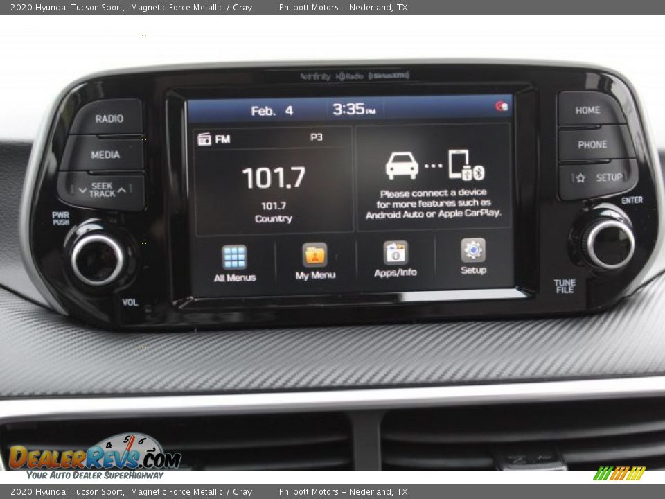 2020 Hyundai Tucson Sport Magnetic Force Metallic / Gray Photo #15