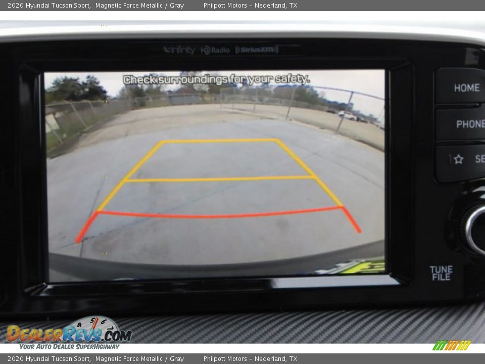 2020 Hyundai Tucson Sport Magnetic Force Metallic / Gray Photo #18