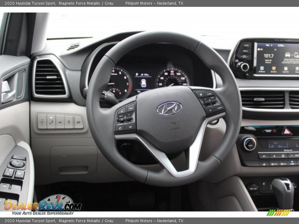 2020 Hyundai Tucson Sport Magnetic Force Metallic / Gray Photo #22