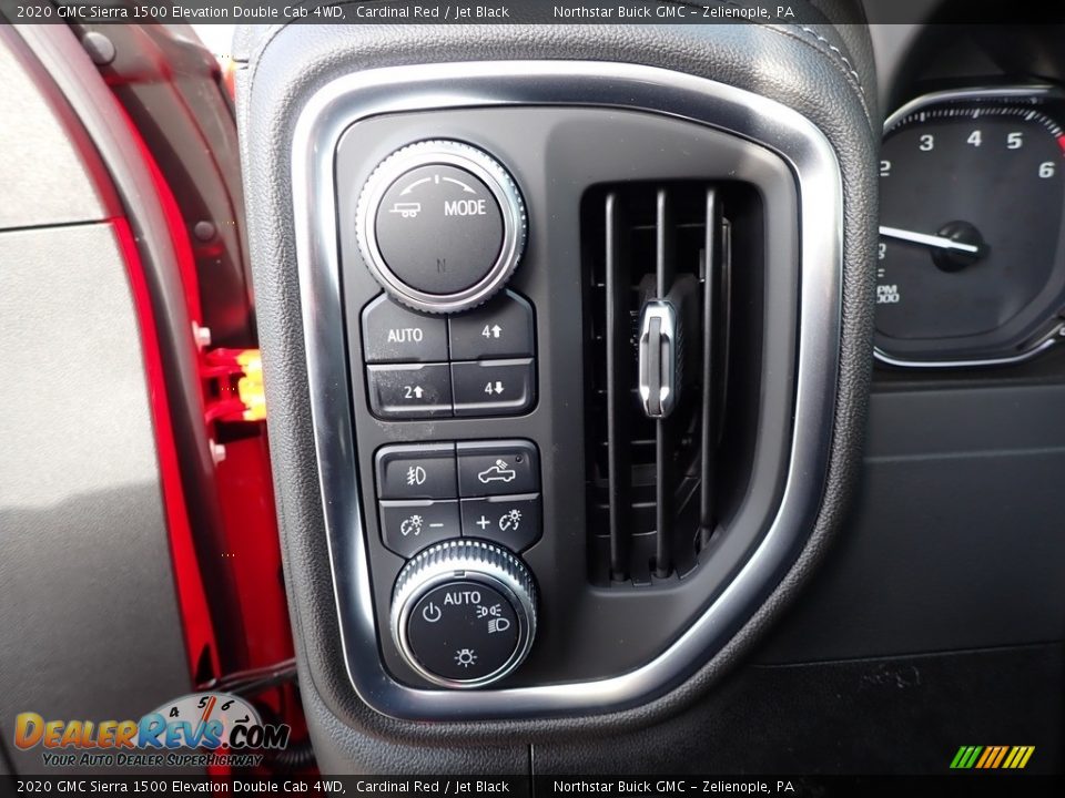 Controls of 2020 GMC Sierra 1500 Elevation Double Cab 4WD Photo #11
