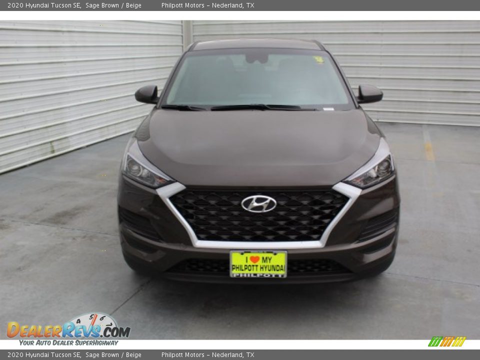 2020 Hyundai Tucson SE Sage Brown / Beige Photo #3