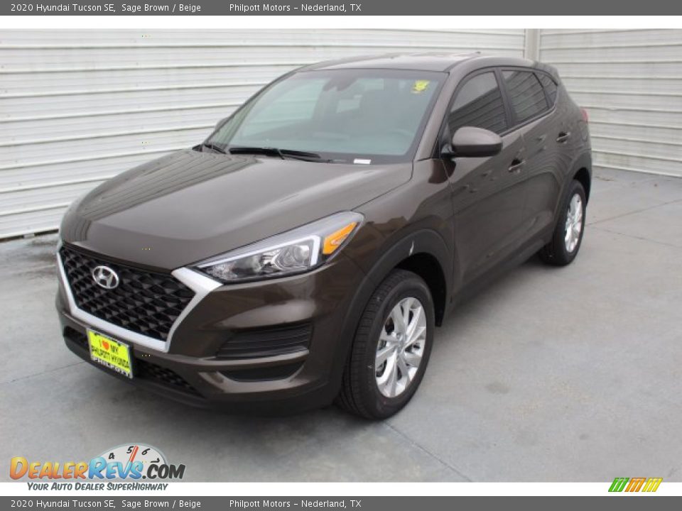 2020 Hyundai Tucson SE Sage Brown / Beige Photo #4