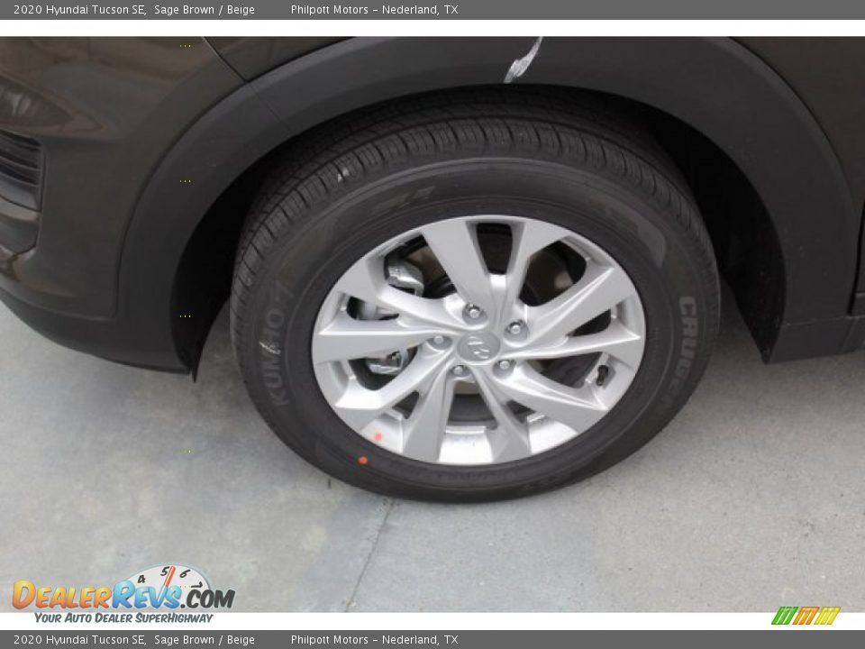 2020 Hyundai Tucson SE Sage Brown / Beige Photo #5