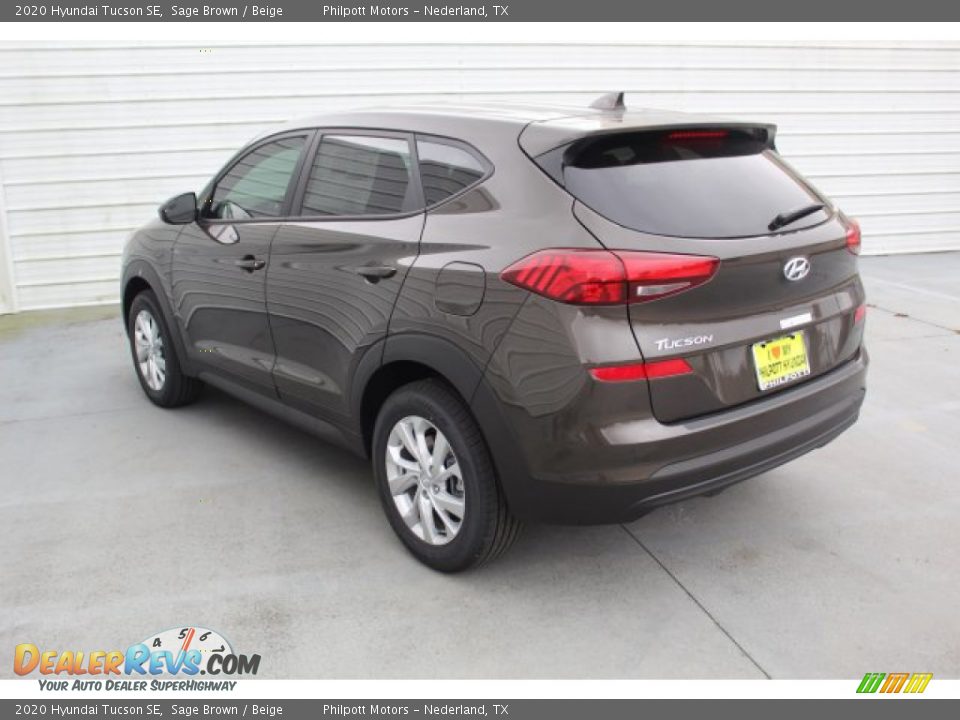 2020 Hyundai Tucson SE Sage Brown / Beige Photo #6