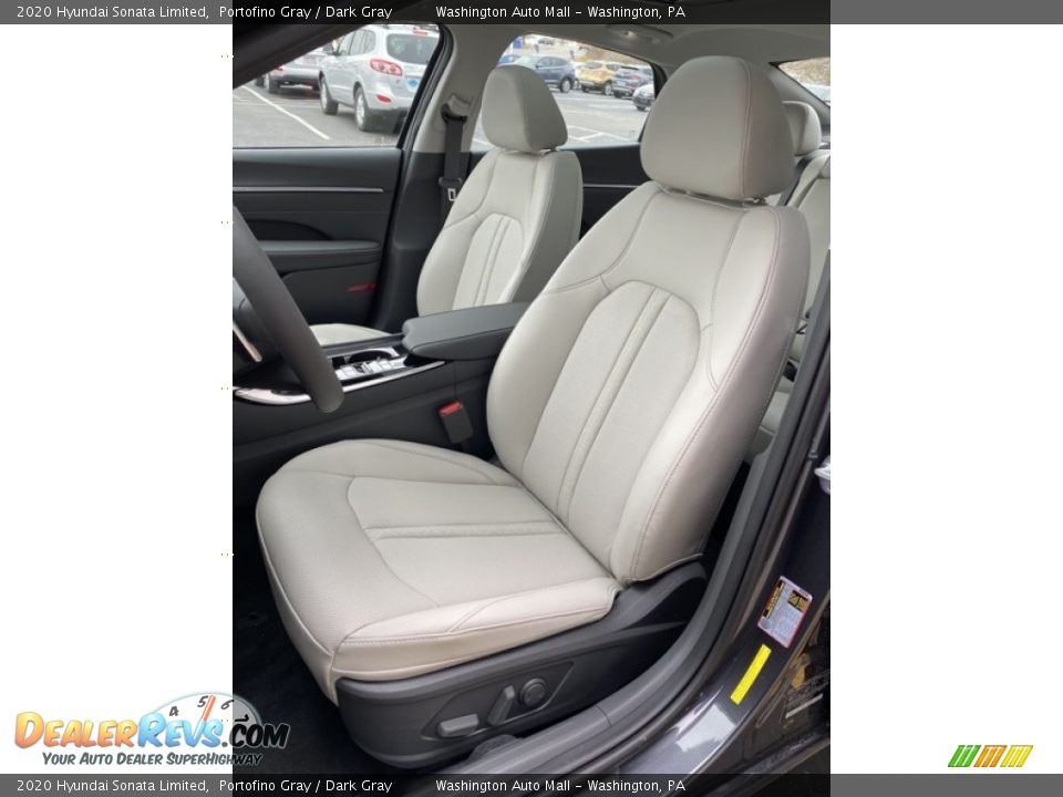 Front Seat of 2020 Hyundai Sonata Limited Photo #14