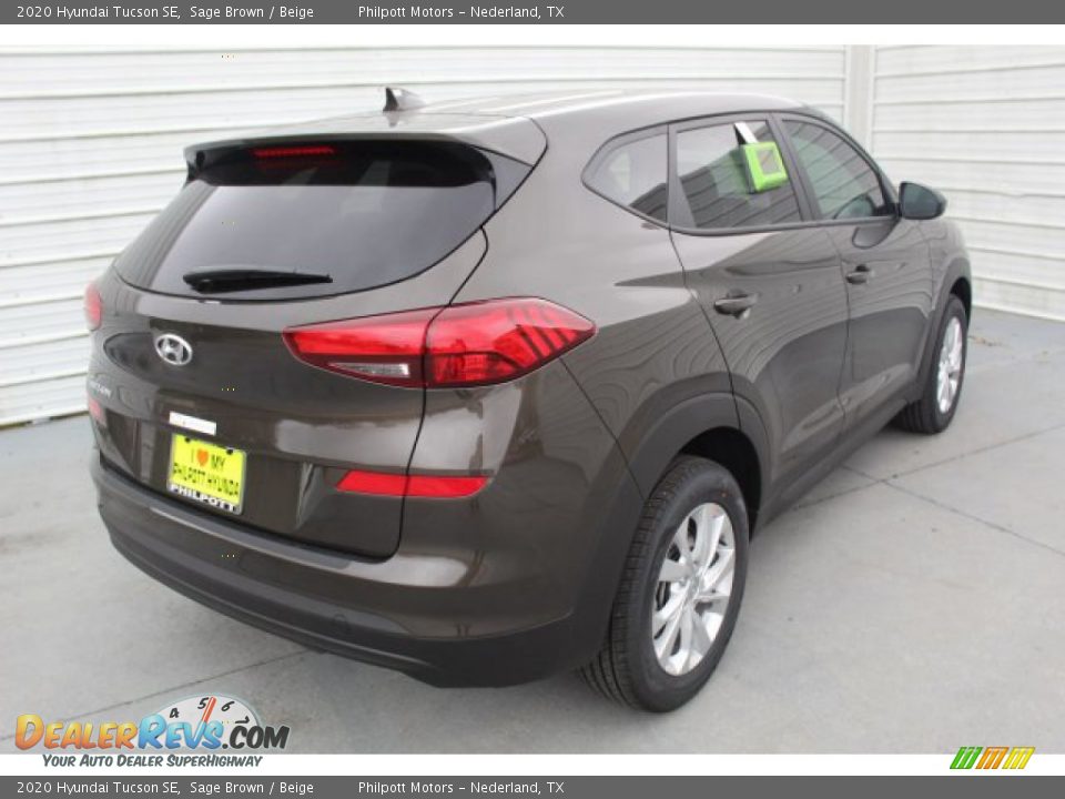 2020 Hyundai Tucson SE Sage Brown / Beige Photo #8
