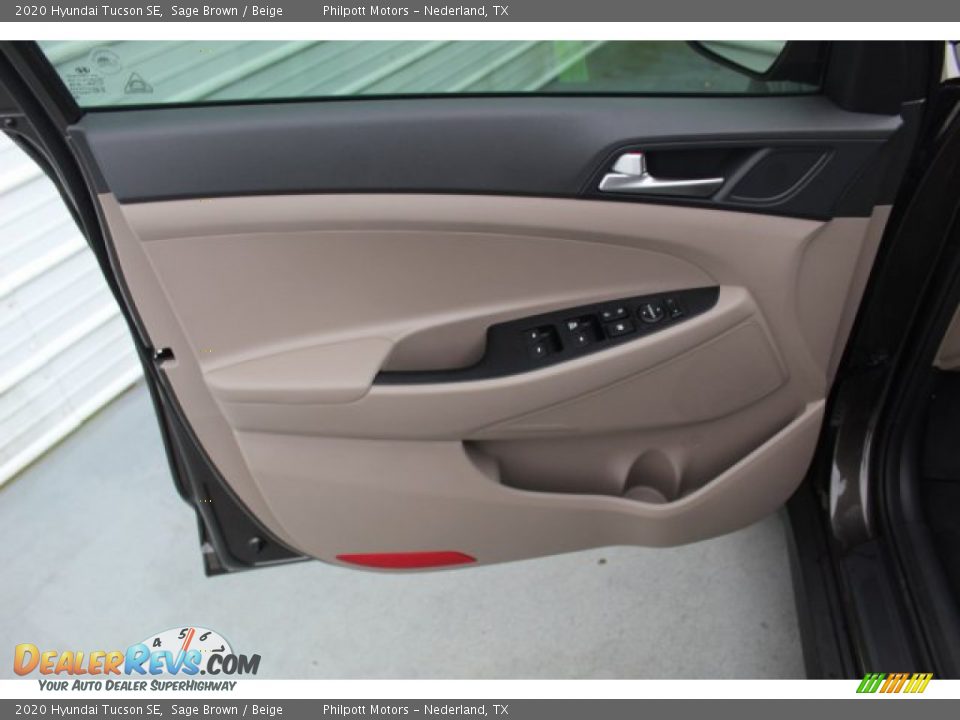 2020 Hyundai Tucson SE Sage Brown / Beige Photo #9