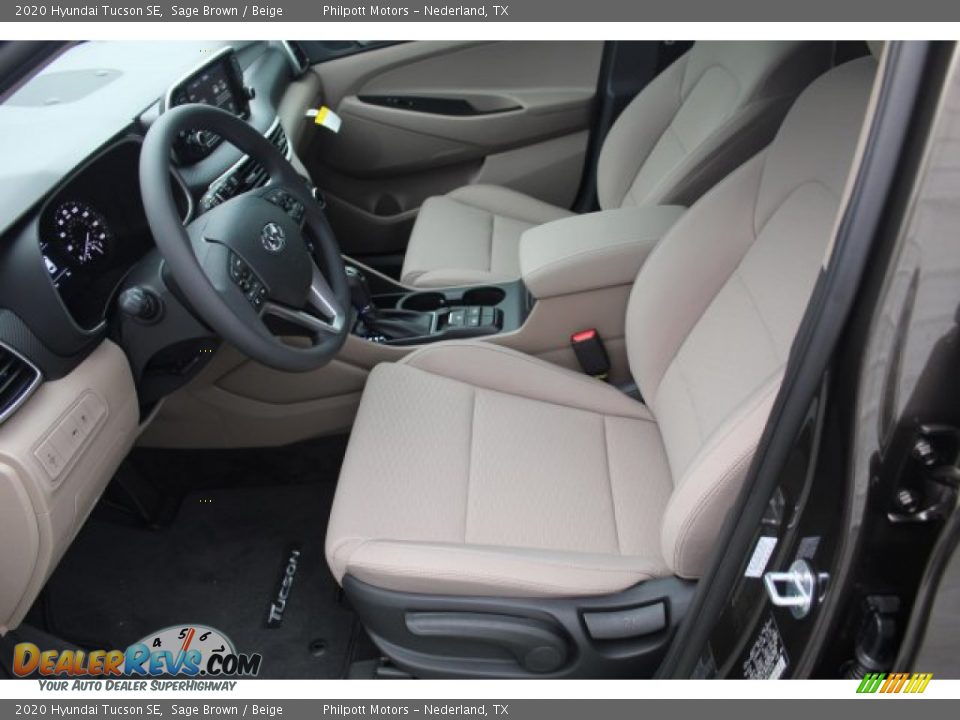 2020 Hyundai Tucson SE Sage Brown / Beige Photo #10