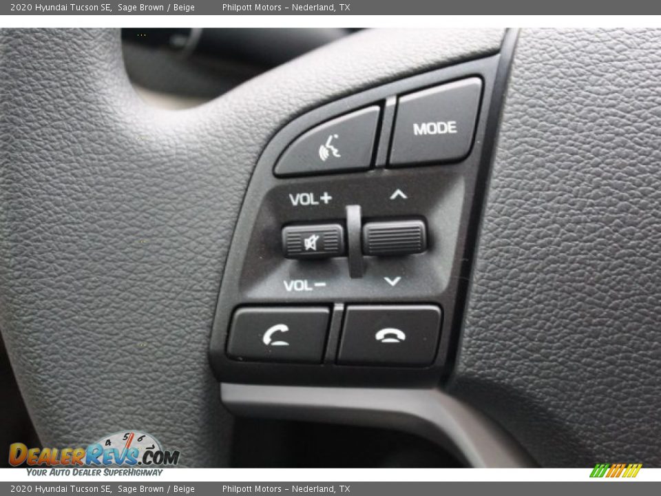 2020 Hyundai Tucson SE Sage Brown / Beige Photo #11