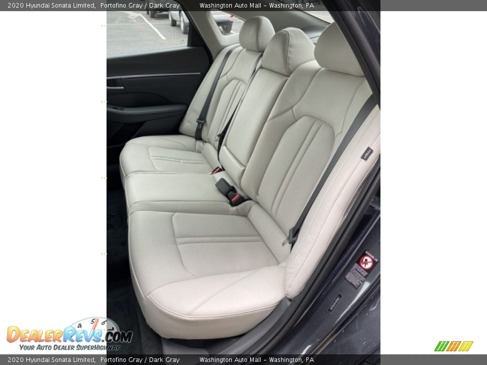 Rear Seat of 2020 Hyundai Sonata Limited Photo #18