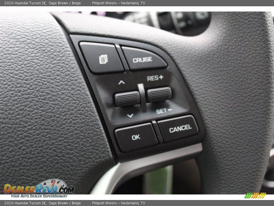 2020 Hyundai Tucson SE Sage Brown / Beige Photo #12