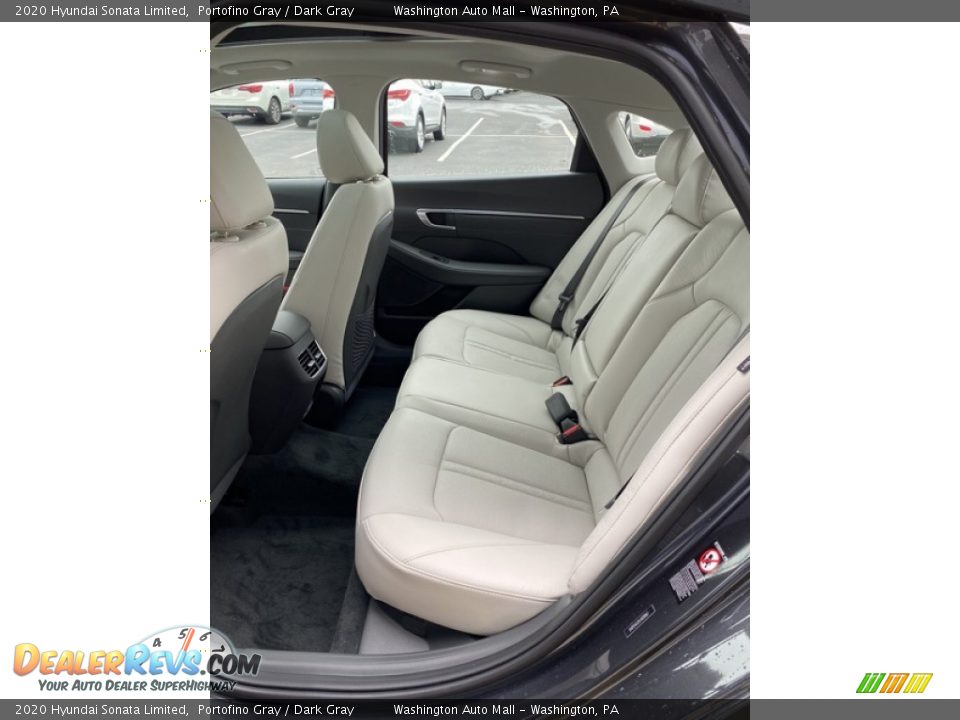 Rear Seat of 2020 Hyundai Sonata Limited Photo #19