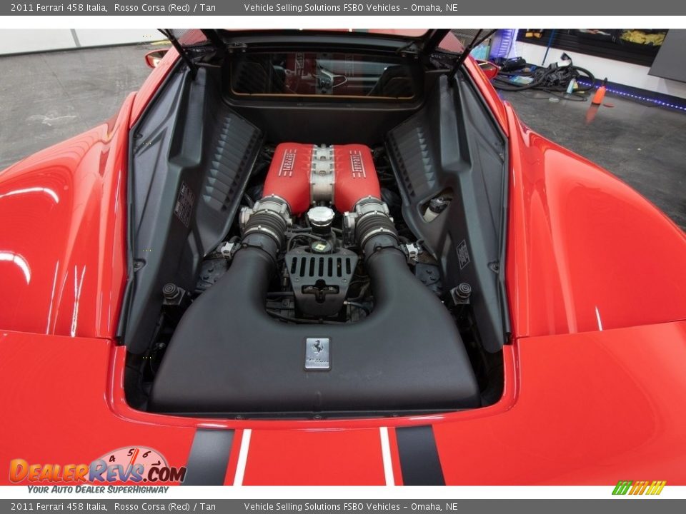 2011 Ferrari 458 Italia Rosso Corsa (Red) / Tan Photo #3