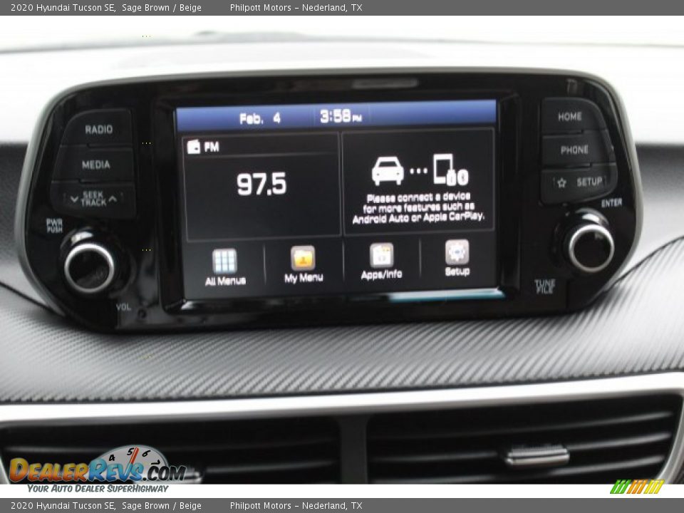 2020 Hyundai Tucson SE Sage Brown / Beige Photo #15