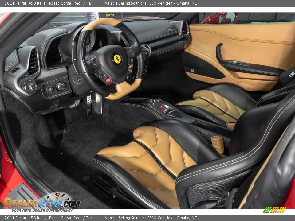 Front Seat of 2011 Ferrari 458 Italia Photo #4