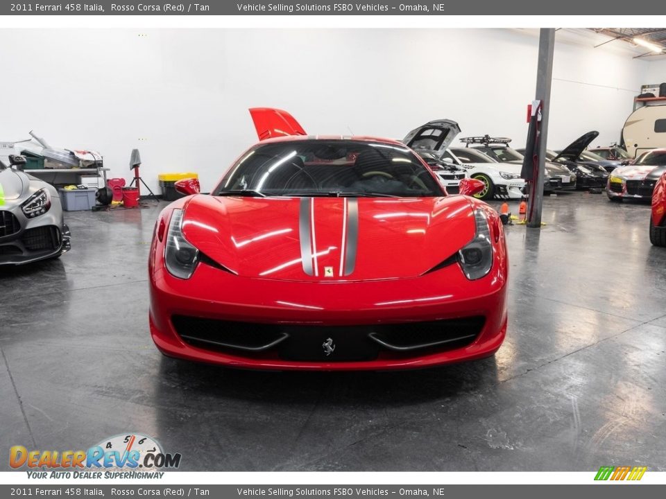 2011 Ferrari 458 Italia Rosso Corsa (Red) / Tan Photo #6