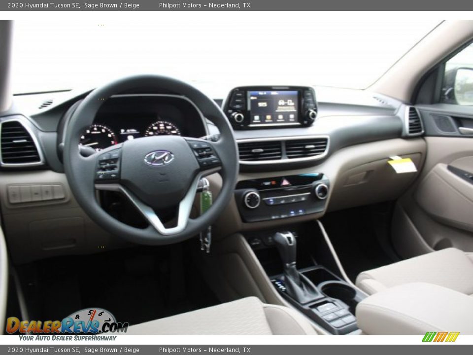 2020 Hyundai Tucson SE Sage Brown / Beige Photo #20