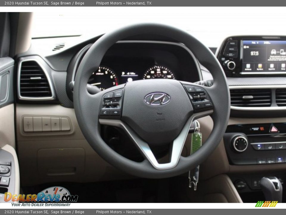 2020 Hyundai Tucson SE Sage Brown / Beige Photo #21
