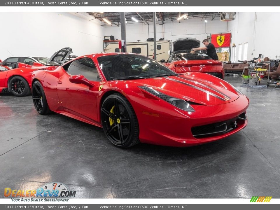 Rosso Corsa (Red) 2011 Ferrari 458 Italia Photo #9