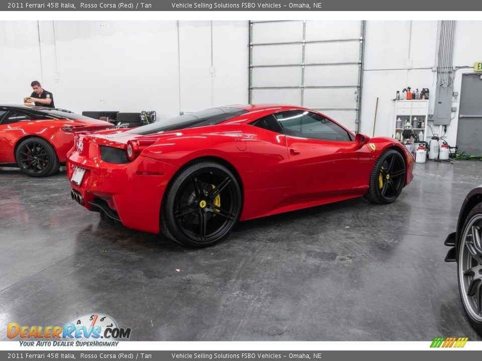 2011 Ferrari 458 Italia Rosso Corsa (Red) / Tan Photo #10