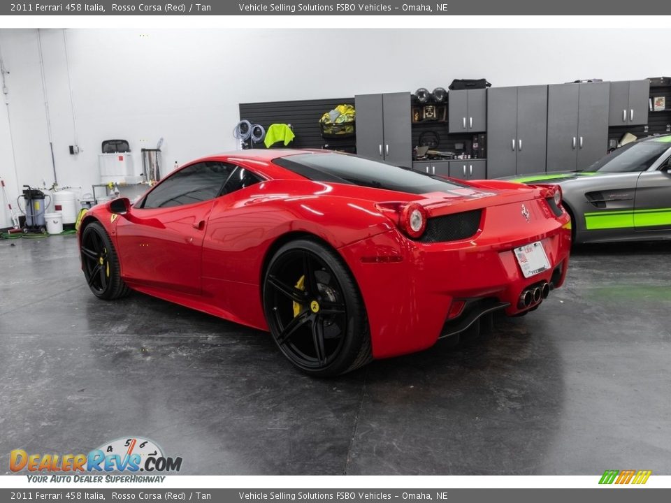 2011 Ferrari 458 Italia Rosso Corsa (Red) / Tan Photo #14