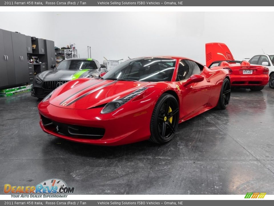 2011 Ferrari 458 Italia Rosso Corsa (Red) / Tan Photo #15