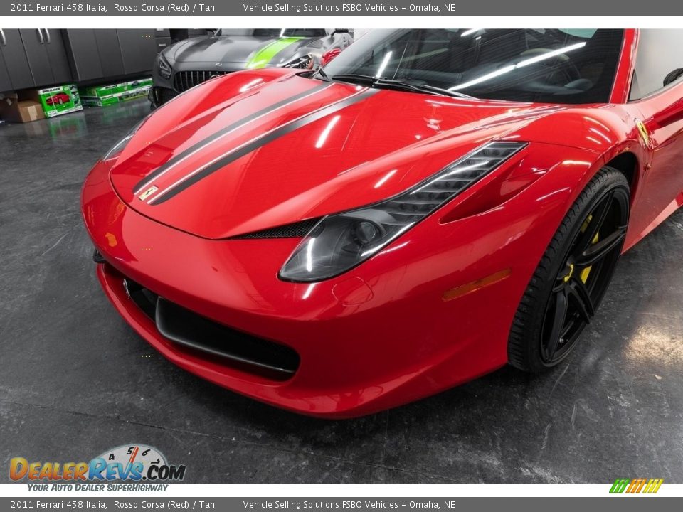 2011 Ferrari 458 Italia Rosso Corsa (Red) / Tan Photo #22